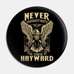 Never Underestimate The Power Of Hayward Pin