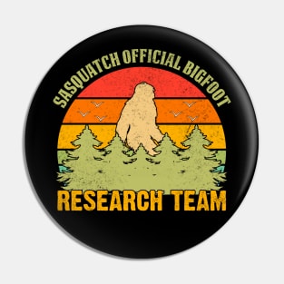 Sasquatch official bigfoot research team | Bigfoot | Big animal | Forest bigfoot Pin