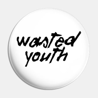 Youth Font Black Pin