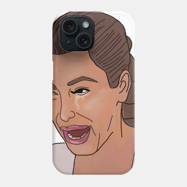 Crying Kim Phone Case by mailshansen