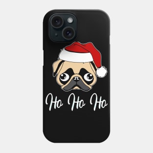 Pug Santa Phone Case