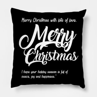 Merry christmas Pillow