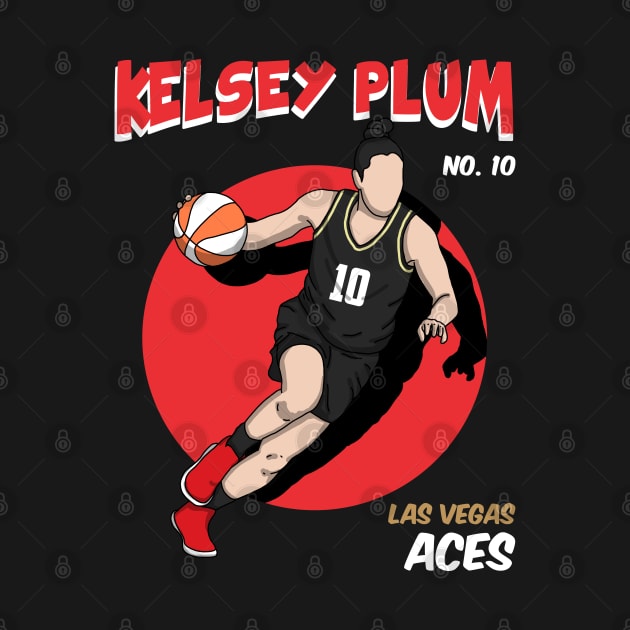 Kelsey Plum by Luna Illustration