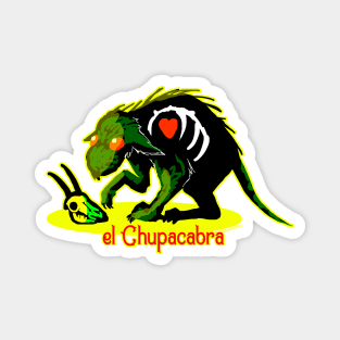 EL CHUPACABRA flashlight beam Magnet