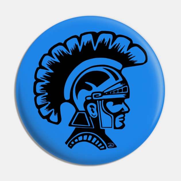 Spartans (Black) Pin by dhartist