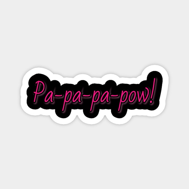 Pow! Magnet by Pinky Swear Press