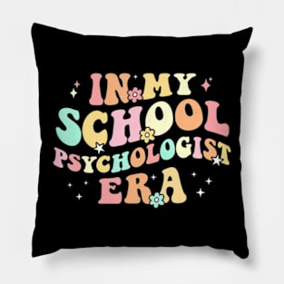 In My School Psychologist Era Retro Back To School Pillow