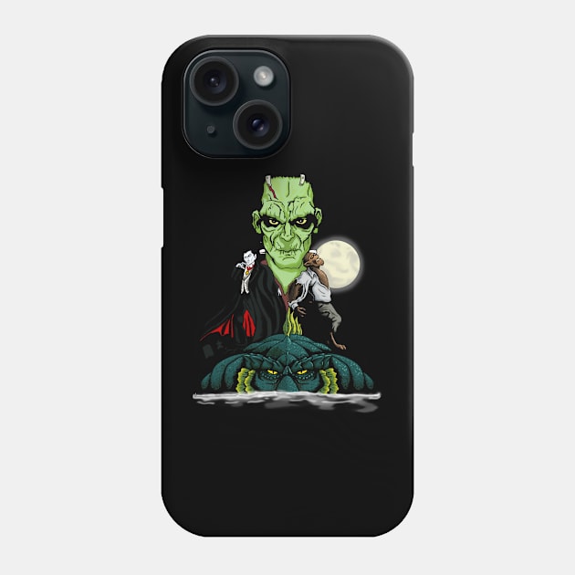 Universally Monstrous Phone Case by Tom Krohne