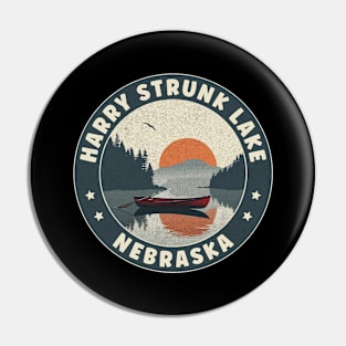 Harry Strunk Lake Nebraska Sunset Pin