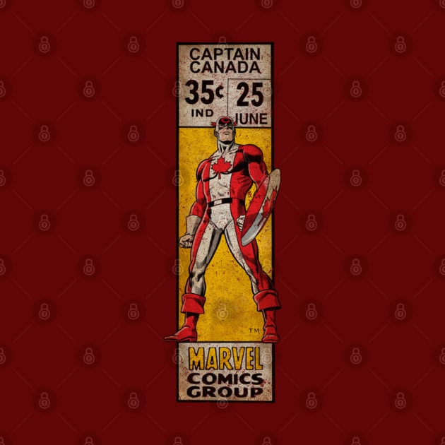 Captain Canada corner box by ThirteenthFloor