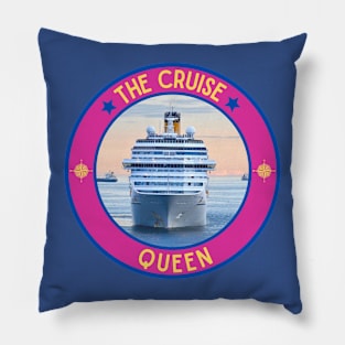 The Cruise Queen Pillow