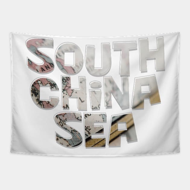 South China Sea Tapestry by afternoontees