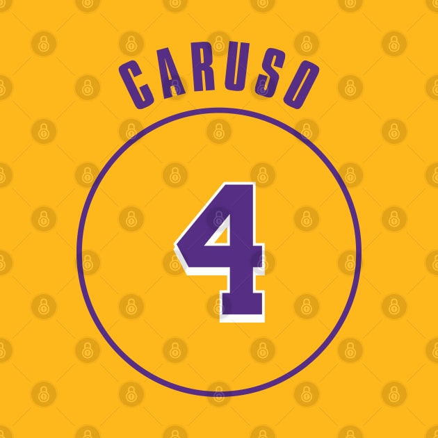 Alex Caruso Name and Number by Legendary