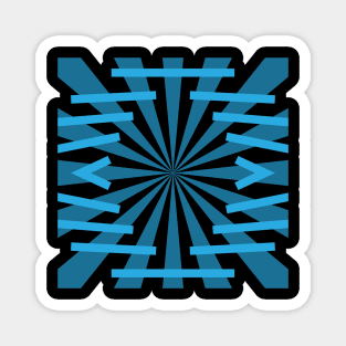 Abstract geometric design Magnet