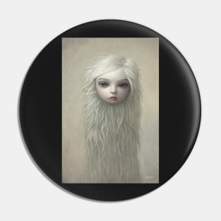 fur girl mark ryden the snow yack 2008 - Mark Ryden Pin