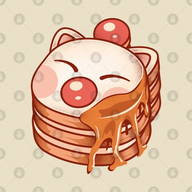 Moogle Pancake by Lagelantee