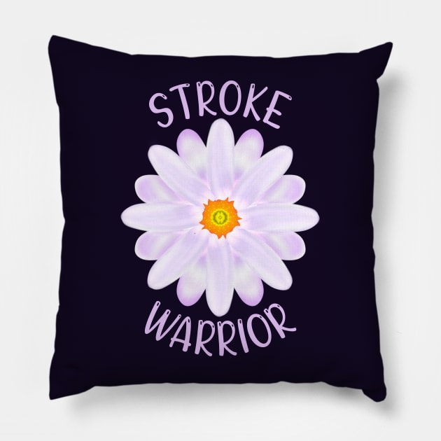 Stroke Warrior Pillow by MoMido