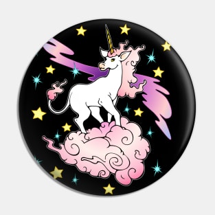 Space Unicorn Pin