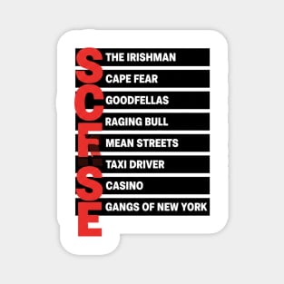 Filmmaking Legend - Scorsese Magnet