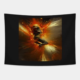 Explosive Beauty Tapestry