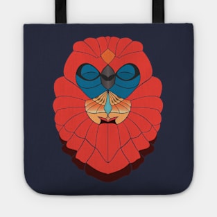 Praying Owl in Red Tote