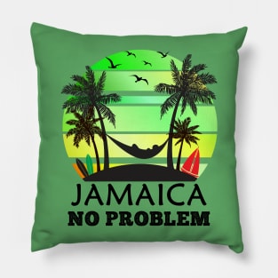 Jamaica No Problem Pillow