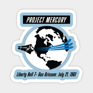 Project Mercury Globe Magnet