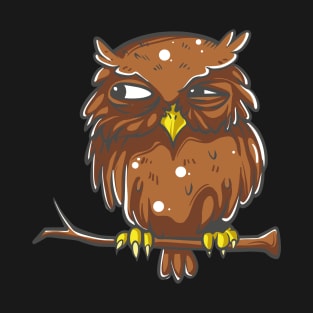 Owl character is watching T-Shirt