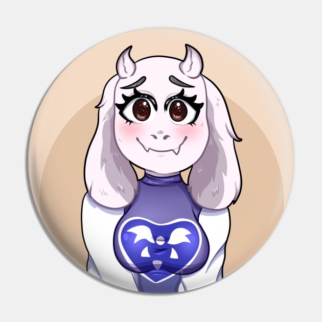 Toriel Pin by YumomoChan