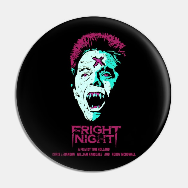 Fear and horror in a Vampire Fright Night Pin by DaveLeonardo