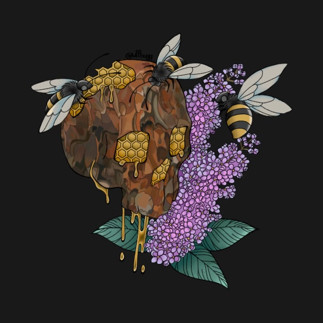 Honey Skull by WtfBugg