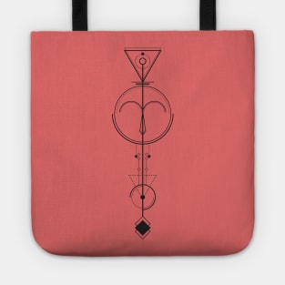 Aries Arrow - Geometric Astrology Tote