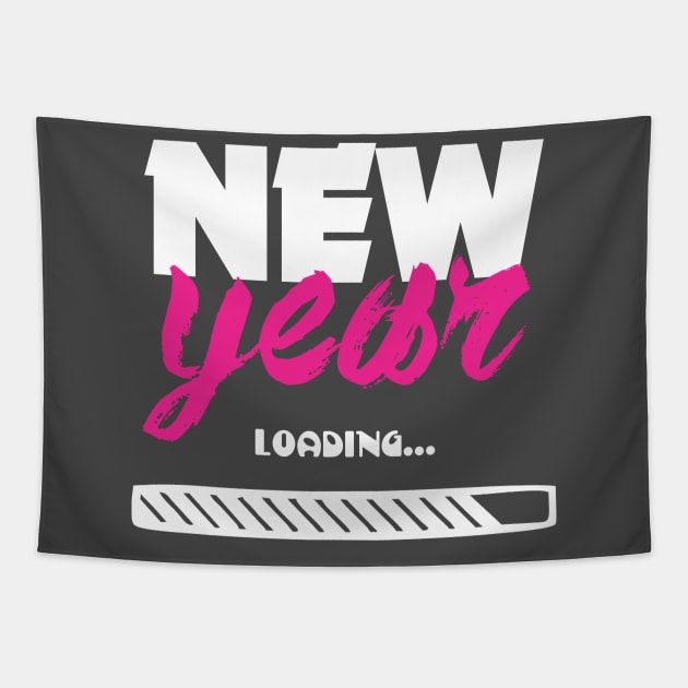 New Year loading Tapestry by variantees