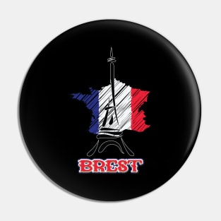 BREST City Pin