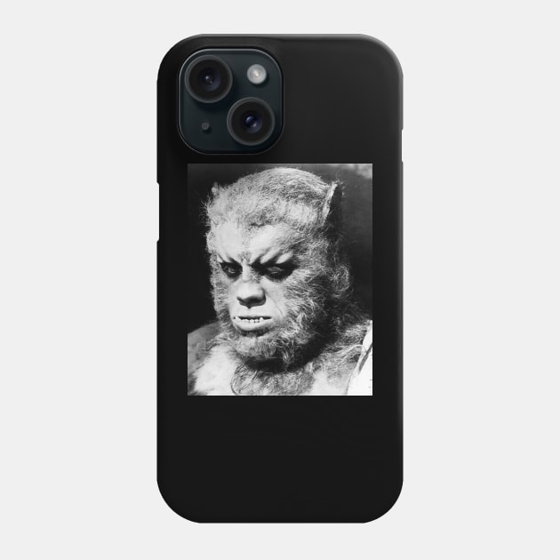 Vintage Oliver Reed The Curse Of The Werewolf 1961 Phone Case by SDM900