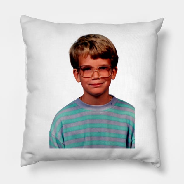 Hank Green Throwback Pillow by GrellenDraws