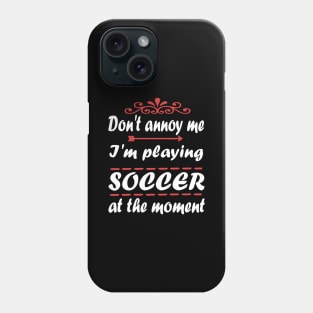 soccer soccer player goal gift club team Phone Case