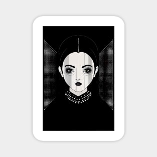 Wednesday addams Magnet