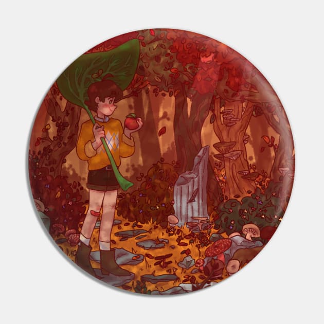 Autumn Forest Walk Pin by Alpinesquibbles