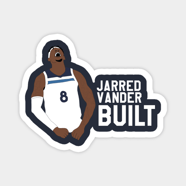 Jarred VanderBUILT Magnet by TooMuchPancakes