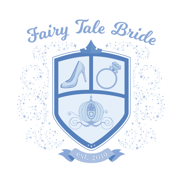 Fairy Tale Bride Crest - 2019 T-Shirt by fairytalelife