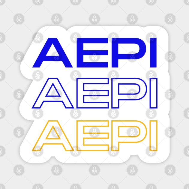 AEPi Magnet by stickersbyjori