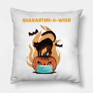 Quarantine-o-ween Halloween 2020 Pillow