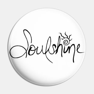 Soulshine Black Pin