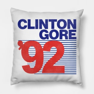 CLINTON GORE '92 Pillow