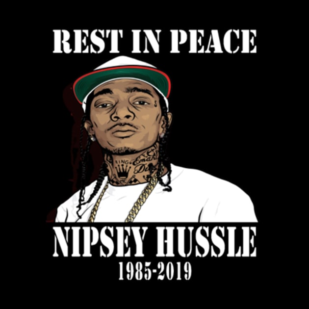 Nipsey Hussle by Heulwen Team