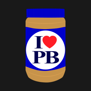 I Love Peanut Butter T-Shirt