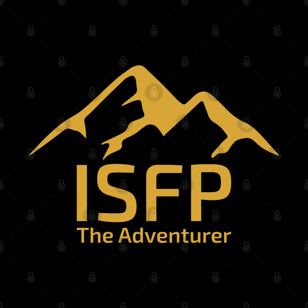 ISFP The Adventurer MBTI types 14E Myers Briggs personality gift with icon by FOGSJ