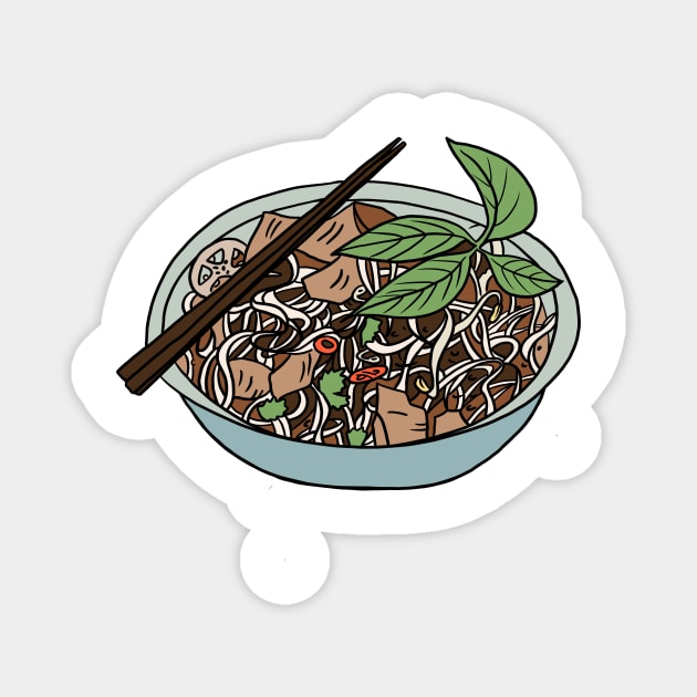 Pho Magnet by Das Brooklyn