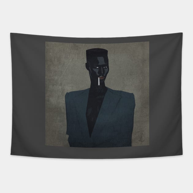 Grace Jones Tapestry by Rafael-Azana